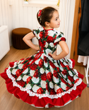 Vestido de CHina Huasa IGNACIA ALGODON infantil