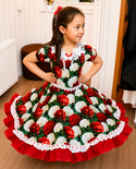 Vestido de CHina Huasa IGNACIA ALGODON infantil