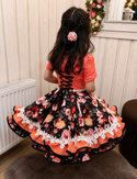 VESTIDO CHINA FANTASIA INFANTIL, ISIDORA