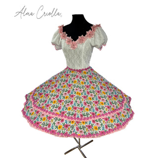 vestido China huasa primavera