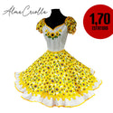 Vestido China huasa, maravilla blanco 1,70
