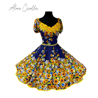 vestido china huasa maravillas degrade