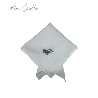 Pañuelo liso 45x45 bioestrech bordado espuelas