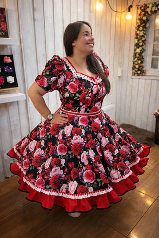 Vestido de China huasa Recomiendo Chile