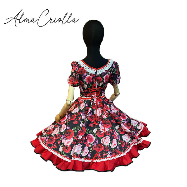 Vestido de China huasa Recomiendo Chile